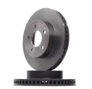 PAIR PAINTED BREMBO BRAKE DISC 09.8864.11