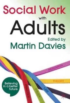 Social Work with Adults by Martin Brett Davies Paperback