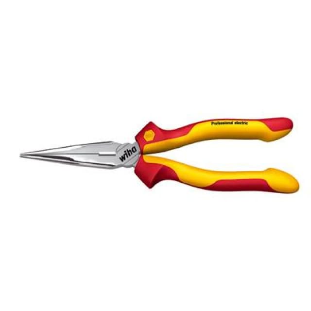 Wiha Wiha 26727 VDE Round nose pliers Straight Tool steel 200 mm 26727