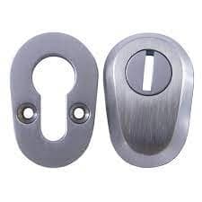 ASEC High Security Bolt Through Euro Escutcheon Set - 20 mm Centers