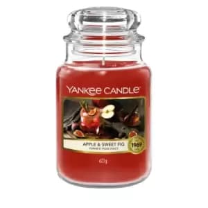 Apple And Sweet Fig Scented Candle 425g