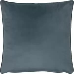 Opulence Soft Velvet Cushion Petrol, Petrol / 55 x 55cm / Polyester Filled
