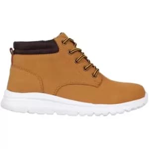 Fabric Reverse Ankle Boots Childs - Beige