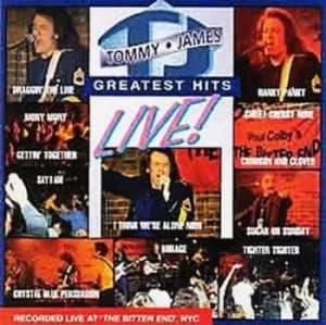 Greatest Hits Live by Tommy James CD Album