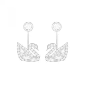 Ladies Swarovski Silver Plated Swan Lake Bracelet