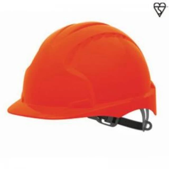 ESE Direct Safety Helmet with slip Ratchet JSP EVO2 - Red 387187 Hard Hats