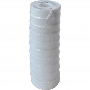 Faithfull PTFE Tape Pack of 10 White 12mm 12m