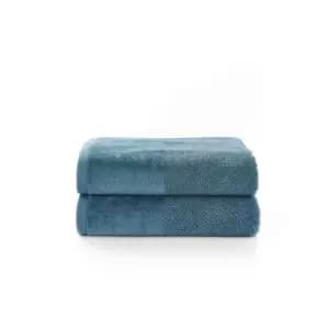 Deyongs Reims 2 Pack Bath Towel - Petrol