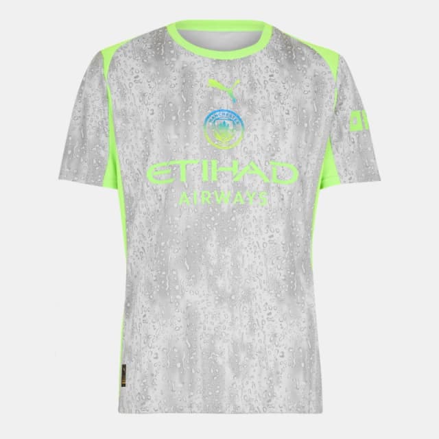 Puma Manchester City Third Shirt 2025/26 Bleu Male M 780362-03