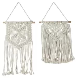 Macrame Wall Hangings - Set of 2 M&W