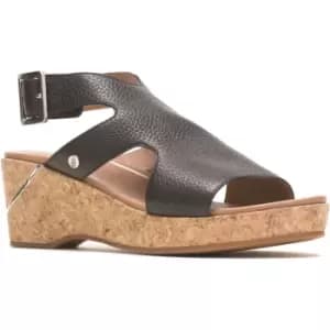 Hush Puppies Womens Maya Leather Wedge Sandals UK Size 3 (EU 36)