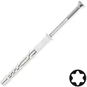 DEWALT - 10 x 100mm Countersunk Frame Fixing - Pack of 4 - Silver