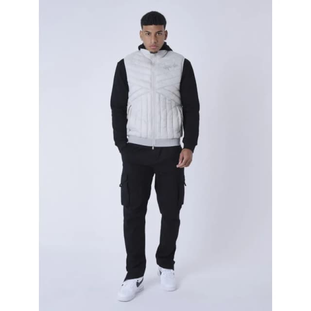 Project X Paris GeometricSleeveless jacket Project X Paris Gris Male XL