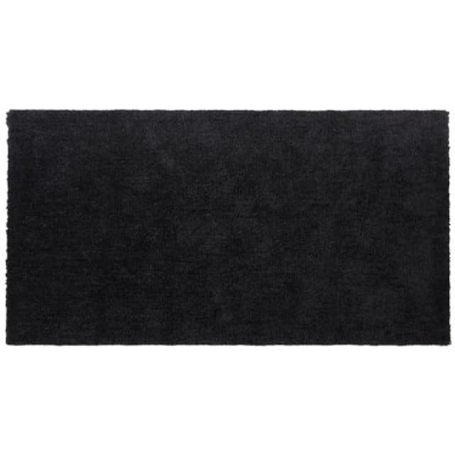 Beliani Shaggygy Rug Demre Black 80 X 150 Cm