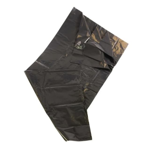 5 Star Medium Duty Wheelie Bin Liners 380 Litre Capacity Black (100 Pack) 124639