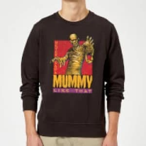 Universal Monsters The Mummy Retro Sweatshirt - Black - XXL