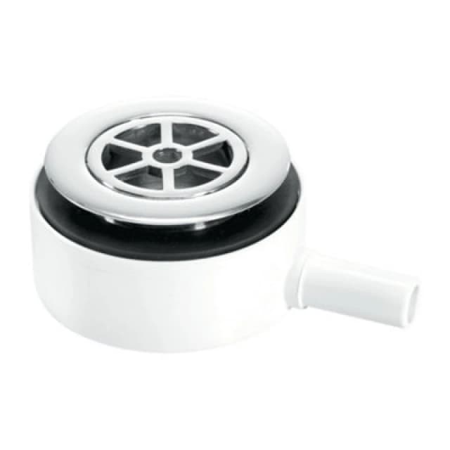 Mcalpine Upsw-2 Pumped Shower Waste Outlet 70mm Chrome Plated Brass Flange