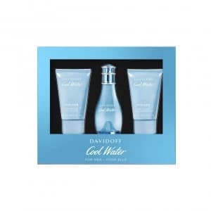 Davidoff Cool Water Woman Gift Set 30ml Eau de Toilette + 50ml Body Lotion + 50ml Shower Gel