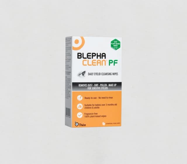 Blephaclean Sterile Eyelid Cleansing Wipes Pack of 20