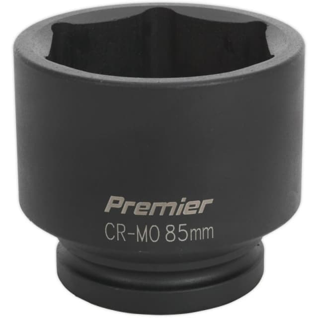 Loops 85mm Forged Impact Socket - 1" Sq Drive - Chromoly Impact Wrench Socket Multi