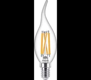 Philips 4.5W LED Candle E14 SES Warm White Dimmable - 77062400