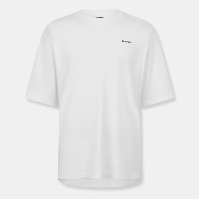 G Star Mens Gstar Base Regular Fit T-Shirt White male Small