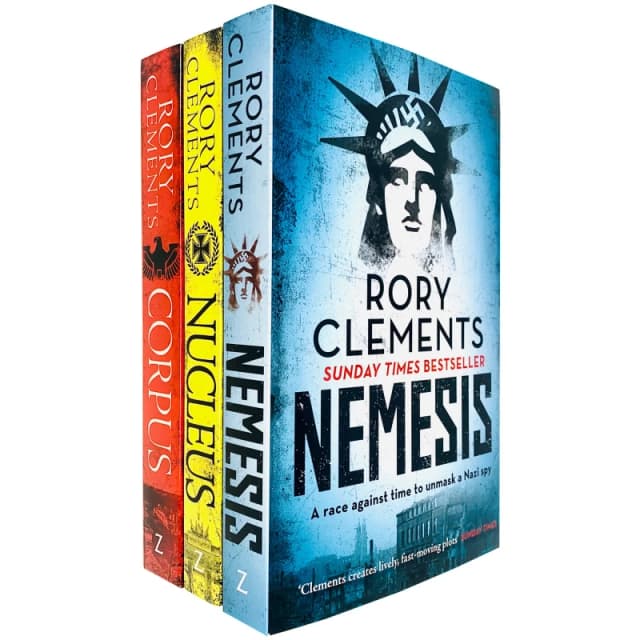 Tom Wilde Series Collection 3 Books Set ( Corpus, Nucleus & Nemesis ) Rory Clements Books