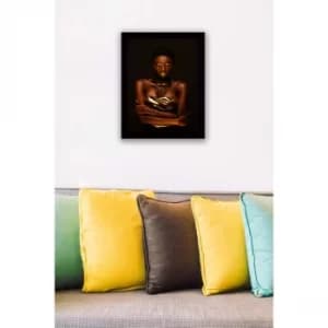 SC0266 Multicolor Decorative Framed MDF Painting