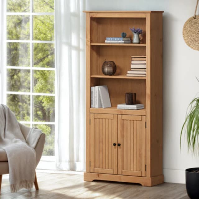 Mercers Furniture Country Antique 2 Door Bookcase