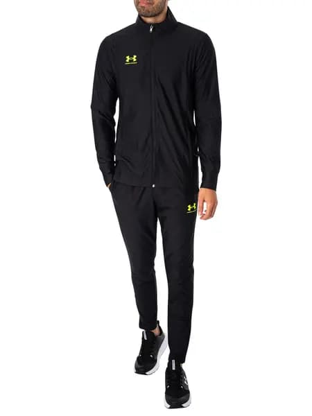 Under Armour Challenger Tracksuit Black/Yellow S