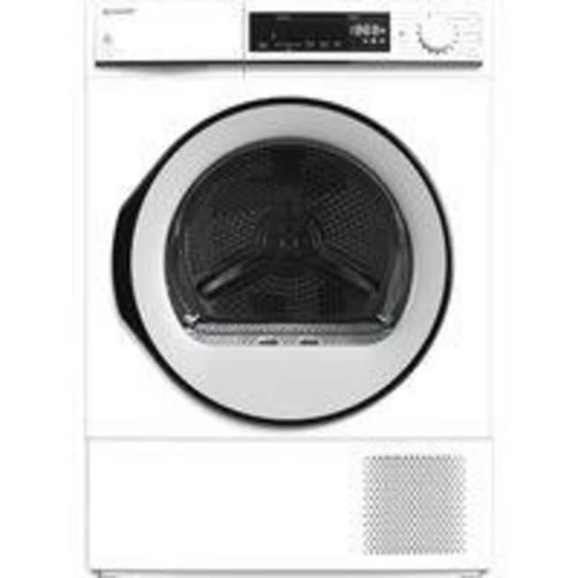 Sharp KD-NHB8S6GW3-EN 8KG Heat Pump Tumble Dryer
