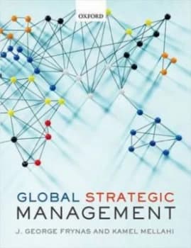 Global strategic management by Jedrzej George Frynas