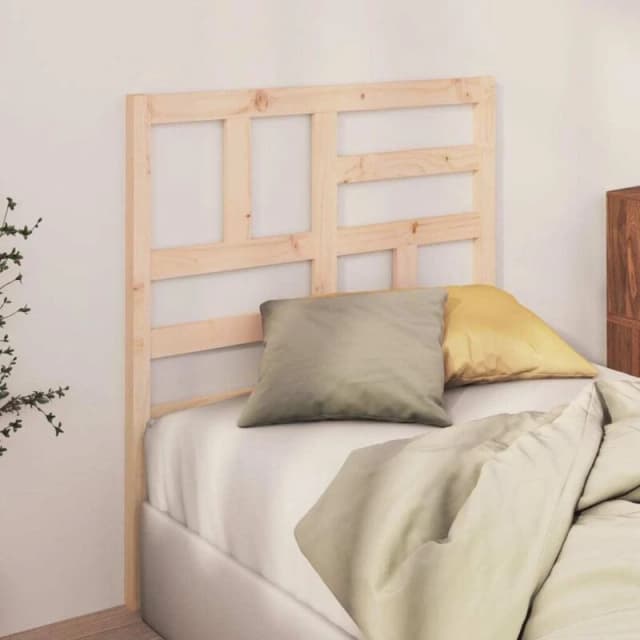 VIDAXL Bed Headboard 106x4x104cm Solid Wood Pine Vidaxl 8720286952184