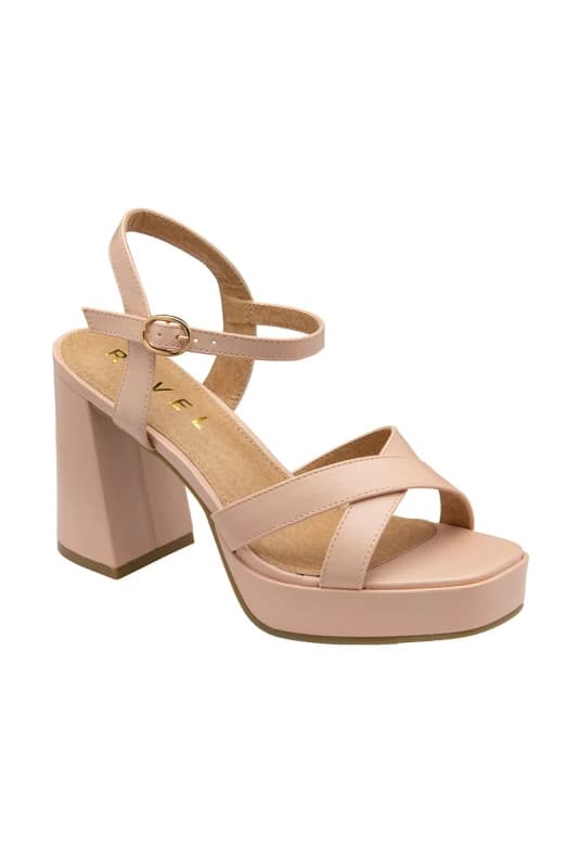 Ravel 'Farran' Open-Toe Sandals Pale Pink