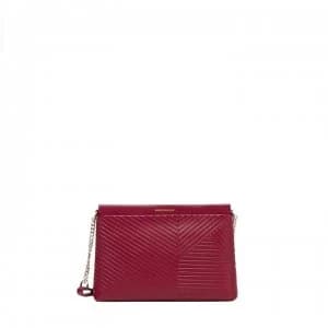 Karen Millen Bella Crossbody Bag - burgundy601