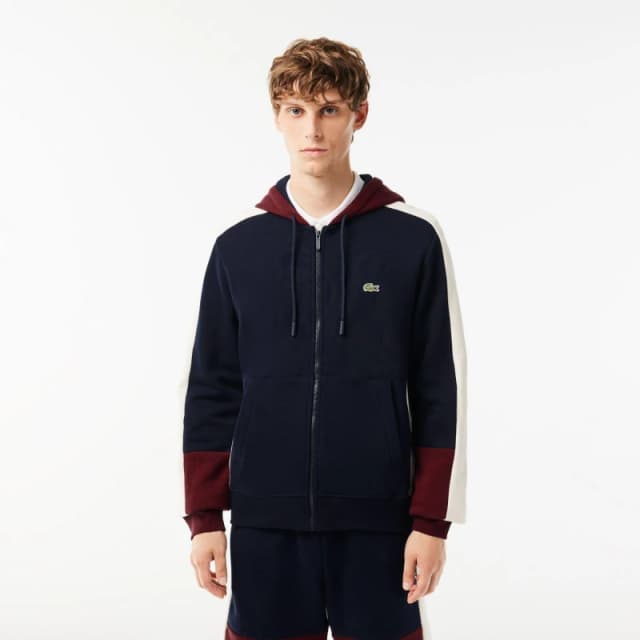 Lacoste Colour Block Sweatshirt Navy Blue/Zin male S