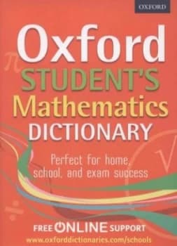Oxford Students Mathematics Dictionary by Oxford Dictionaries Book