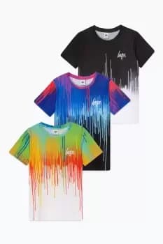 Drips Script 3 Pack T-Shirts