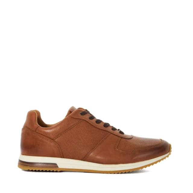 Dune London Dune London Men 'Trilogy' Suede Trainers in Tan Size: 6 Tan 6 Male 5050808114862