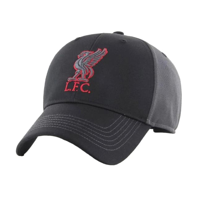 Liverpool FC Mens Cap CC in Black Male One Size