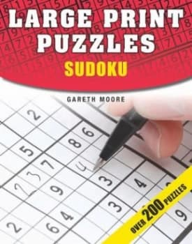Large Print Puzzles by Gareth Moore Paperback