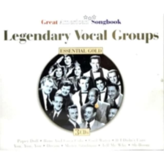 Great American Songbook: Legendary Vocal Groups CD / Album