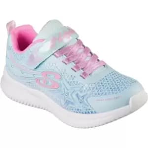 Skechers Girls Jumpsters Wishful Star Light Up Trainers UK Size 12 (EU 30)