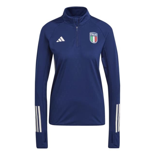 adidas Italy Figure Pro Top Womens - Blue Blue 2XS