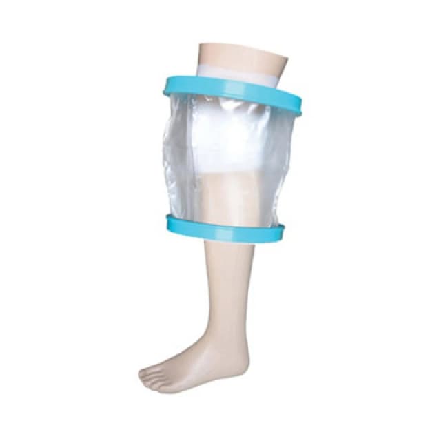 Loops Waterproof Cast and Bandage Protector - Suits Adult Knee - Bathroom Washing Aid Multi