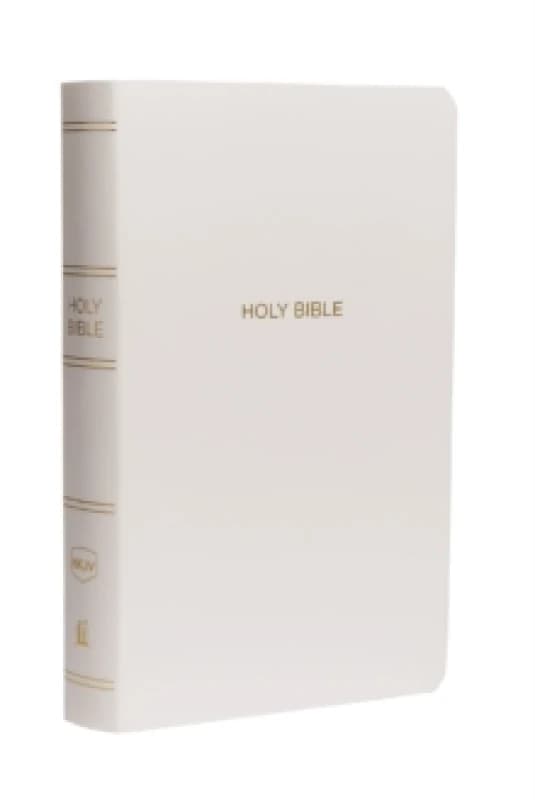 NKJV, Gift and Award Bible, Leather-Look, White, Red Letter, Comfort Print : Holy Bible, New King James Version Paperback / softback
