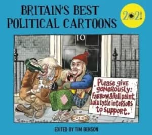 Britain's best political cartoons 2021 - Timothy S. Benson - Paperback - Used