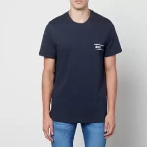 BOSS Bodywear 24 Logo Detail Cotton-Jersey T-Shirt - M
