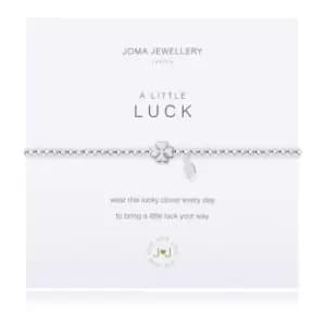 Joma Jewellery A Little Luck Bracelet, Brass