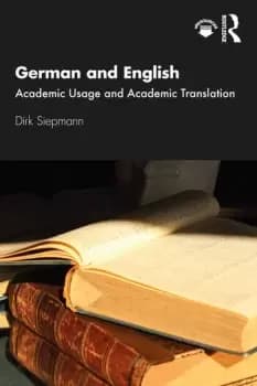German and EnglishAcademic Usage and Academic Translation
